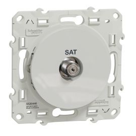 Odace prise satellite - blanc