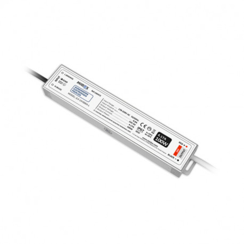 100472 - Miidex] Alimentation pour éclairage LED - 24V - 100W