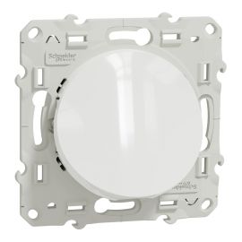 Odace sortie de câble - blanc - fixation griffes