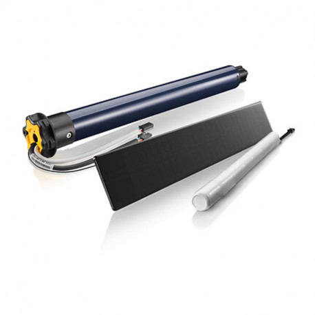 Kit moteur solaire batterie service RS100 Solar io Somfy - Pour volets roulants