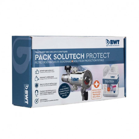 Pack SoluTECH Protect BWT - Filtre Silvermag + bidon 500ml SoluTECH Protection Totale