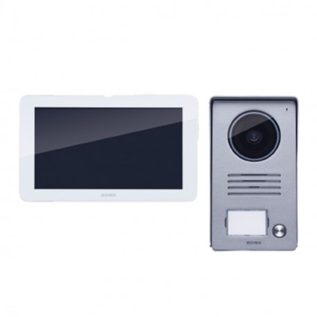 Kit visiophone avec platine et écran 7" tactile ELVOX Door Vimar