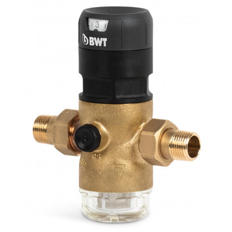 Réducteur de pression avec filtre intégré D1 BWT - 1"/25 - Bronze - 1.5 à 7 bar