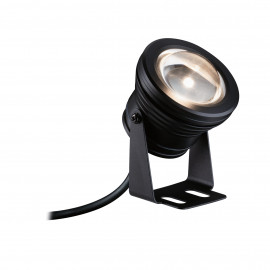Spot LED de bassin Plug&Shine Paulmann - 24V - 5W - 3000K - IP68 - Noir - Dimmable