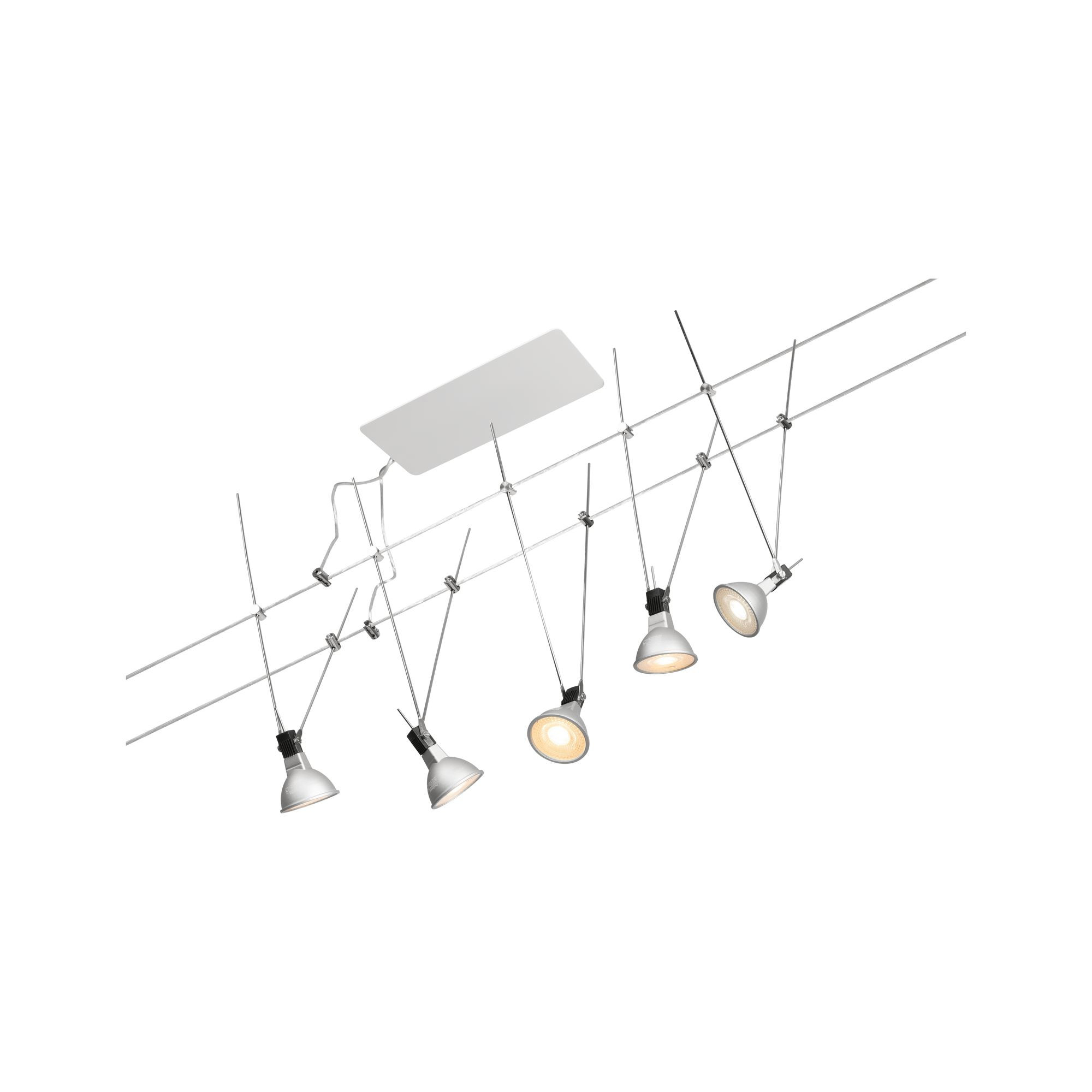 Spot Simple Sheela Paulmann, Douille GU5.3, Mat Chrome, 944.49, Neuf