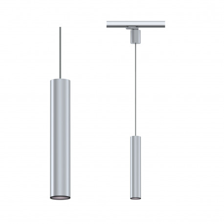 Suspension Artemons ProRail3 Paulmann - 10W - GU10 - Argent - Sans ampoule