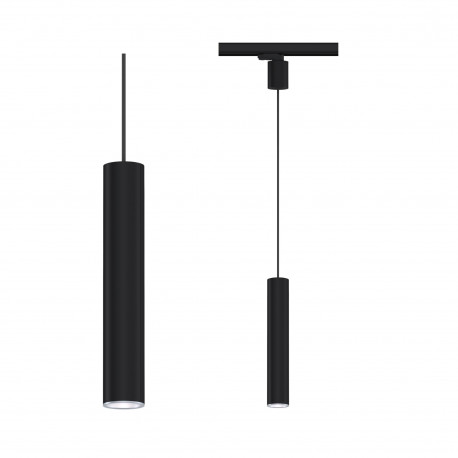 Suspension Artemons ProRail3 Paulmann - 10W - GU10 - Noir - Sans ampoule