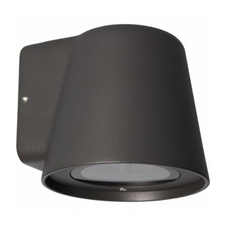 Applique murale extérieure Volta d'Arlux - GU10 - Anthracite - Sans ampoule