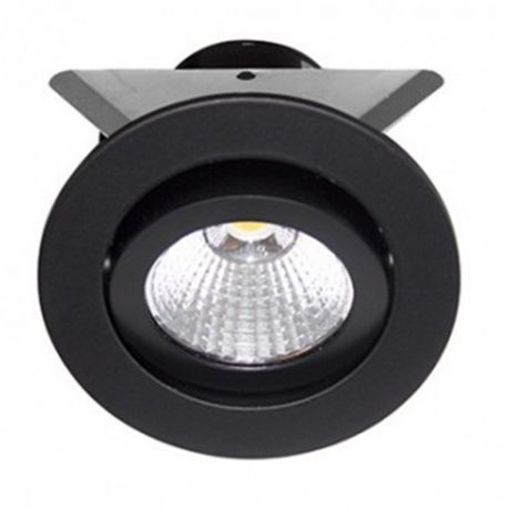 Spot encastré - AL1014RD LAM - 7,5W - 3000 K - Noir mat