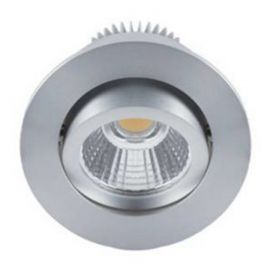 Spot LED encastré Tipi-R1 orientable - 3W - 3000K - Rond - Aluminium - Lames ressorts - Non dimmable