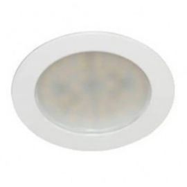 Spot LED encastré Kaci R-B - Ø70mm - 3W - 3000K - Rond - Blanc mat