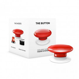 Commande connectée ”The button” - Z-Wave - Rouge