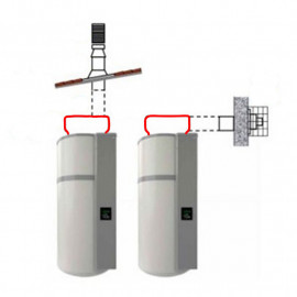 Adaptateur ventouse Aéromax 5 Vertical mural