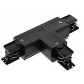 Connexion en T pour rail Track III Surface Indigo - IP20 - Noir