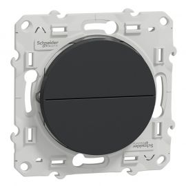 Double bouton-poussoir pour volet-roulant Odace - anthracite