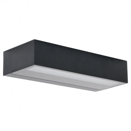 Applique extérieure Alis Up Aric - Éclairage haut/bas - CCT 7W 3000/4000K - Noir
