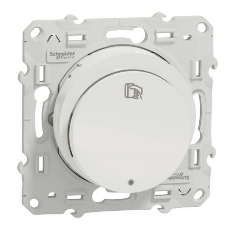 Odace interrupteur à carte - blanc