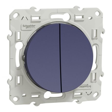 Double va-et-vient Odace Schneider Electric - Cobalt