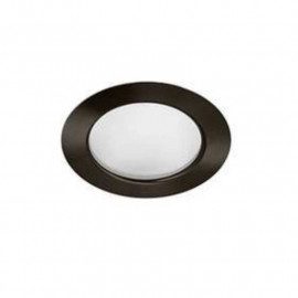 Spot encastré rond KALI R-230B Indigo - 5W - 410Lm - 3000K - Noir mat