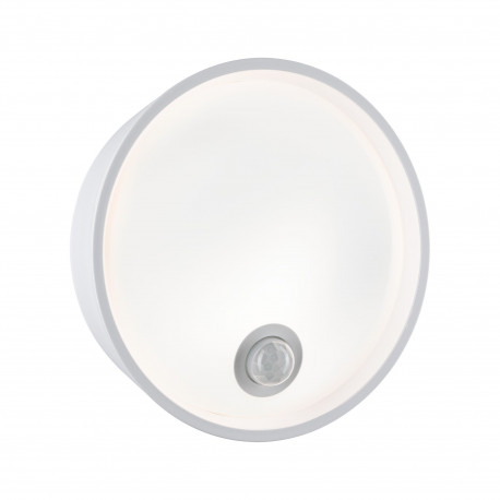 Applique murale d'extérieur Platomo blanche détecteur de mouv 230V IP44 3000K