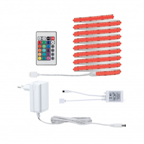 Kit de Strips COB SimpLED 3m RGB 22W 230/12V DC Blanc Métal