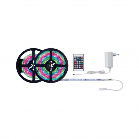 Kit Strip FN SimpLED 7,5m Motion RGB 15W 230/12V DC Blanc plastique