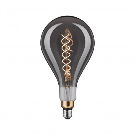 LED BigDrop fil 200lm E27 1800K grd smoke 7W double spirale 230V