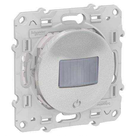 Détecteur de présence et de mouvement Odace Schneider Electric - Aluminium - 3 fils