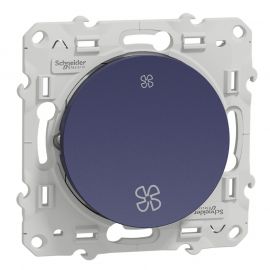 Interrupteur VMC Odace Schneider Electric sans position arrêt - Cobalt