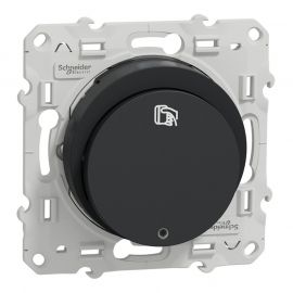Odace interrupteur à carte - anthracite
