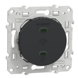 Répéteur wifi Odace Schneider Electric - 300Mb/s - 2.4 GHz - Anthracite