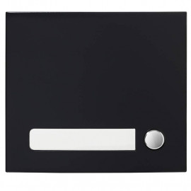 Façade GF1PB Aiphone - Pour module d'appel GTSW - Noir satinée