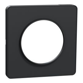 Plaque Odace Touch - Anthracite avec liseré anthracite - Unique