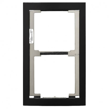 Façade GF2FB Aiphone - Pour modules électroniques - Noir satinée