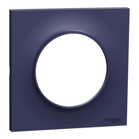 Plaque Odace Styl Schneider Electric - Cobalt - Uniquet