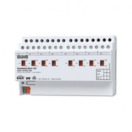 Actionneur de commutation KNX Jung TOR 8 voies