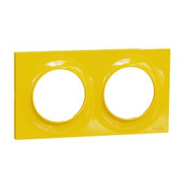 Plaque Odace Styl - Ambre - Double horizontale et verticale