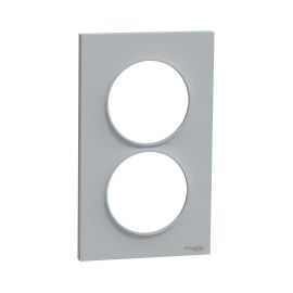 Plaque Odace Styl - Sable - Double verticale 57mm