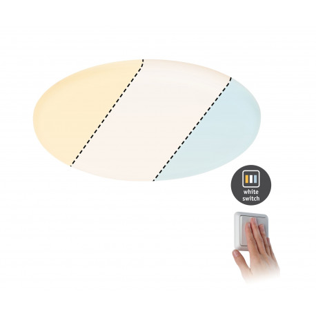 Panneau ENC Veluna VariFit IP44 14W 3 Step CCT 185mm synthétique