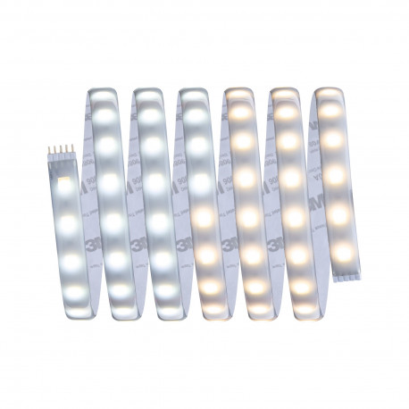 Strip MaxLED 500 2,5m TunW IP44 Cover 2700K-6500K 16W 24V Argent Syn
