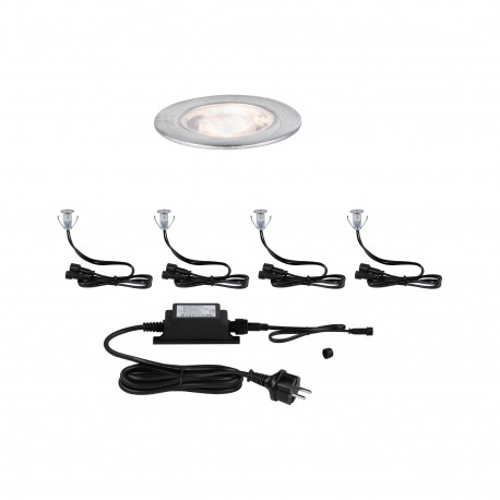 Kit ENC de sol Link+Light Ext 4x0,5W IP67 3000K 12V