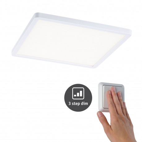 Panneau ENC AREO VariFit IP44 16W 4000K 3 Step dim 230x230mm Blanc syn