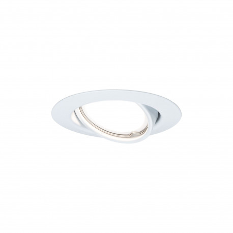 EBL Base Coin orientable LED 3 niv grad 3x5W 230V 51mm Blanc/métal