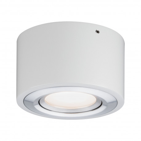 WallCeiling Argun LED 1x4,8W Blanc Alu brossé 230 V, métal
