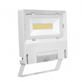 Projecteur extérieur avec détecteur Michelle Sensor Aric - 50W - 4000K - Blanc