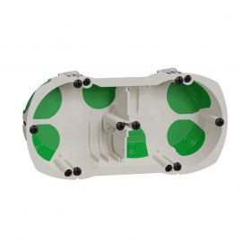 Boite d'encastrement étanche Multifix Air - 2 postes - Profondeur 40mm