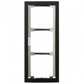 Façade GF3FB Aiphone - Pour modules électroniques - Noir satinée