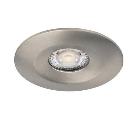 Spot encastré fixe Aspen VOL1 CCT Aric - 5W - 3-4000K - IP20/65 - Dimmable - Nickel