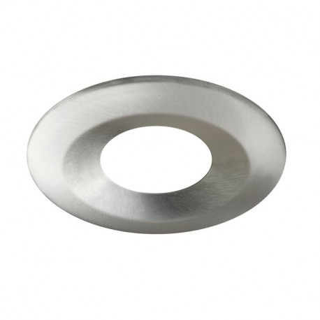 Collerette ronde Aric - Pour spot encastré NORD - 1/4 tour - Nickel