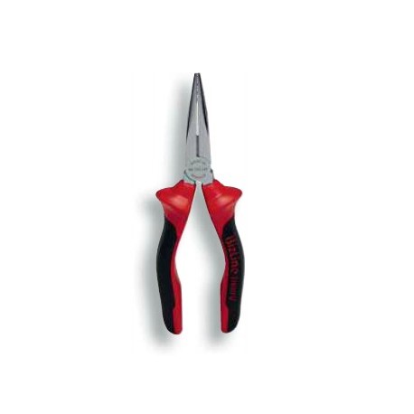 Pince à bec demi rond long droits isolée 1000V 200mm chromé